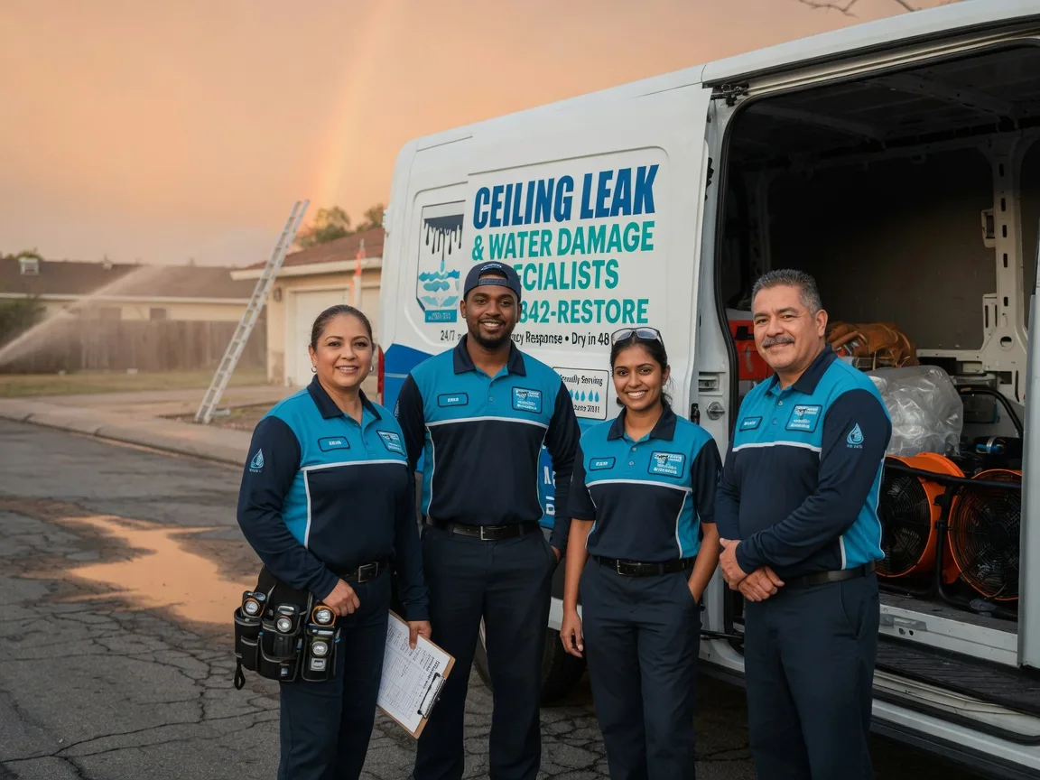 Ceiling Leak Cleanup company in Harveys Lake, PA