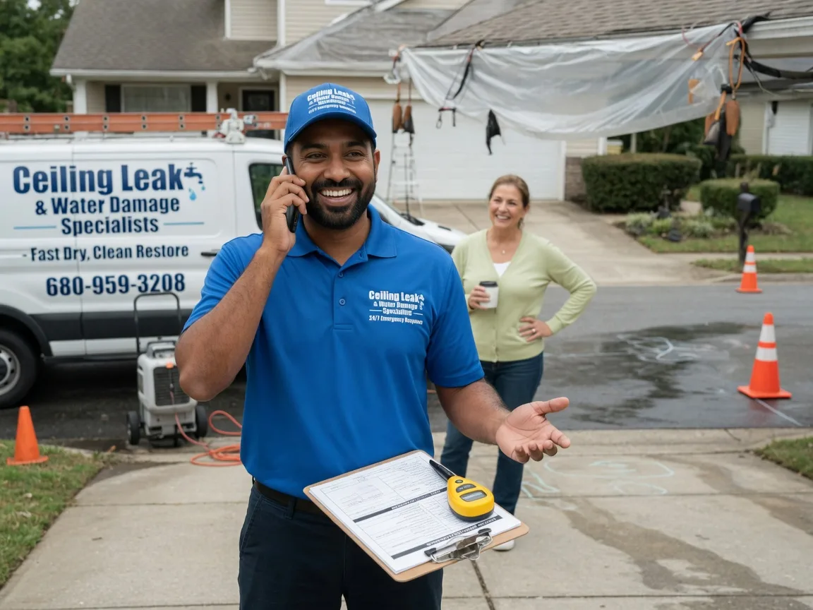 Ceiling Leak Cleanup Harveys Lake, PA FAQs